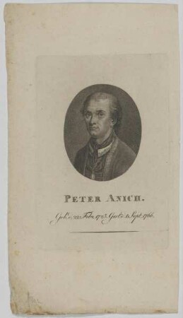Bildnis des Peter Anich