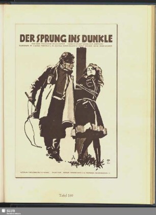 Der Sprung ins Dunkle