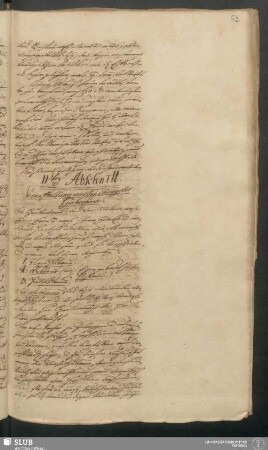IVter Abschnitt. Veranstaltung und Treibung der Grubenbaue