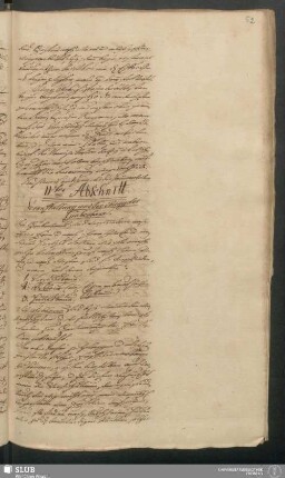 IVter Abschnitt. Veranstaltung und Treibung der Grubenbaue