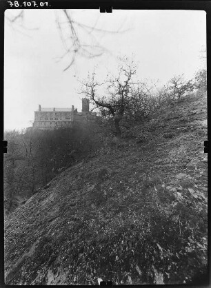 Eisenach. Wartburg (Baubeginn 12. Jh.). Ansicht von Osten