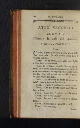 Atto Secondo.