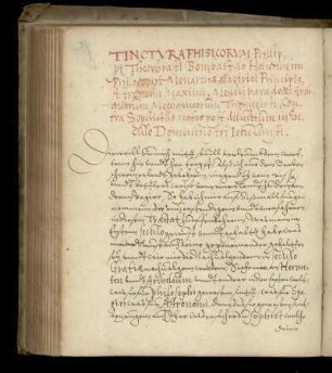 Libellus de tinctura physicorum, dt.