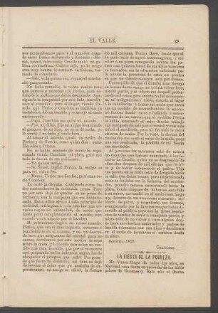 La fiesta de la pobreza. : (Traducido de "La Liberté" de Paris.)