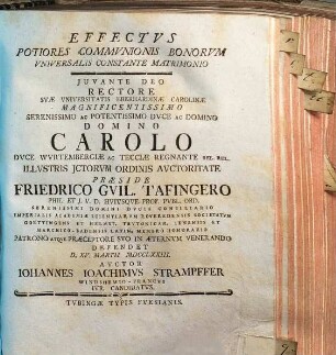 Effectus Potiores Communionis Bonorum Universalis Constante Matrimonio