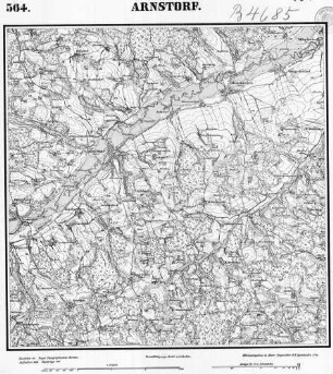 564 Arnstorf [Topographische Karte von Bayern 1:25.000 (Positionsblätter)]