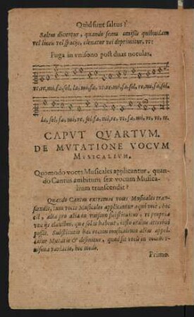 Caput Quartum. De Mutatione Vocum Musicalium.