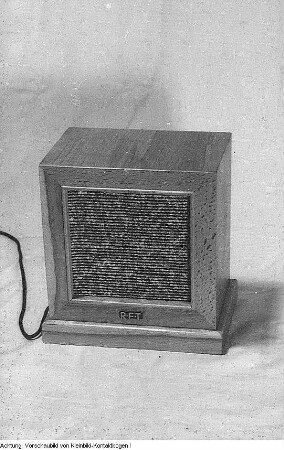 RFT-Fernmeldetechnik, Produkte, u.a., Dezember 1953