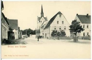 Luppa (Wermsdorf). Dorfansicht