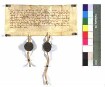 Albrecht Ysenhut sendet Gebhard und Wilhelm von Rechberg auf 1/3 des großen und kleinen Zehenten zu Elzhausen, das Lehen ist von Limpurg, und bittet sie, denselben Zehenten Arnold von Morstein zu leihen