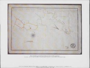 Plano topográfico de los terrenos de Chamula; Saturnino Oliva, agrimensor