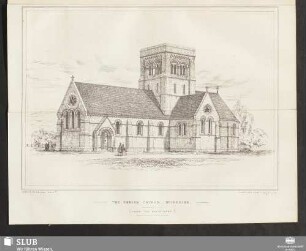 [Pl. 1.] The Parish church, Bridekirk (From the south-west)