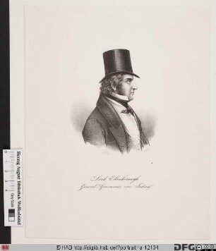 Bildnis Edward Law, 1. Earl of Ellenborough