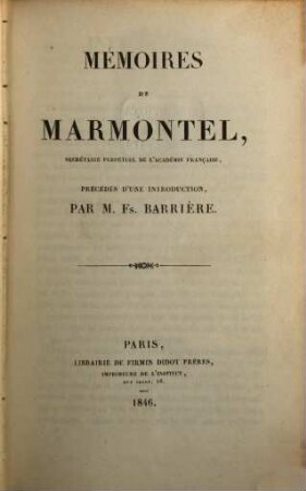 Bibliothèque des mémoires relatifs a l'histoire de France pendant le 18me siècle. 5