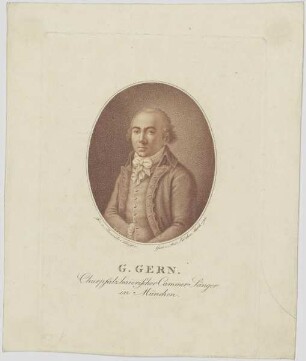 Bildnis des G. Gern