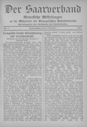 Nummer 11: November 1910