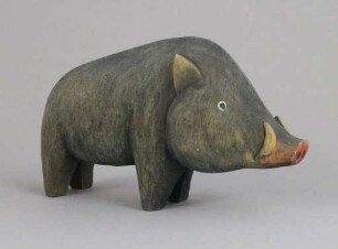 Hölzerner Eber