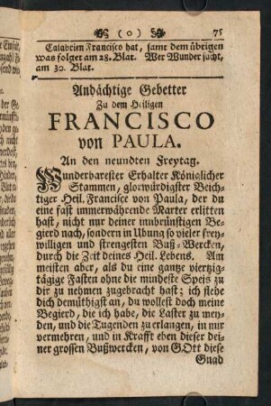 75-88, An den neundten-zehenden Freytag.