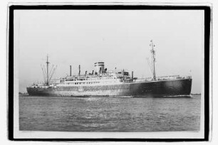Cordillera (1933), Passagier- und Frachtschiff, Hamburg-Amerikanische Packetfahrt-Actien-Gesellschaft, Hamburg, Bau-Nr. 494