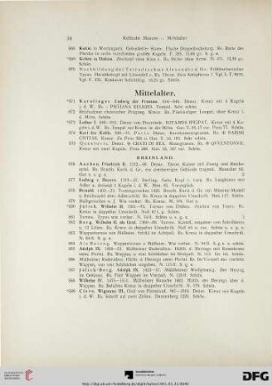 Rheinland (Nr. 876-938)