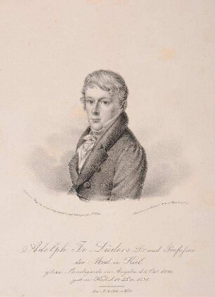 Bildnis von Adolf Friedrich Lüders (1791-1831)