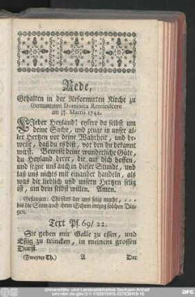 [Eine Sammlung Offentlicher Reden.]