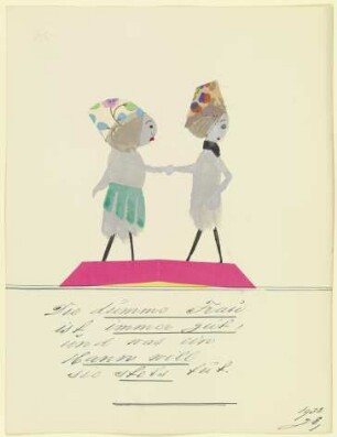 17584 („Die dumme Frau ist immer gut …“)