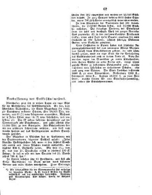 Verbesserung des Volksschulwesens