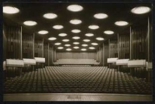 Stadthalle, Mülheim an der Ruhr Umbau: Theatersaal / Zuschauerraum