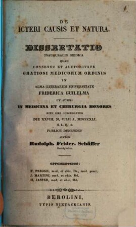De icteri causis et natura