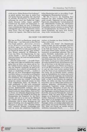 Ein Wort von Beethoven