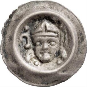 Münze, Pfennig, Hohlpfennig, 1348 - 1365
