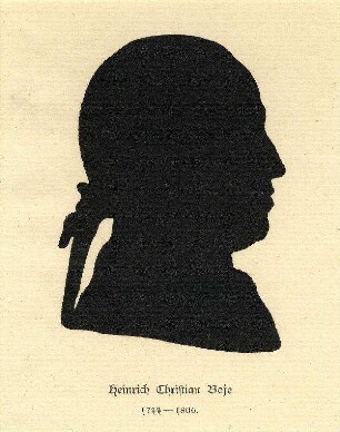 Bildnis Heinrich Christian Boie (1744-1806)