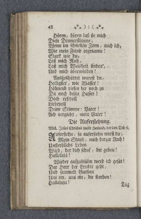 Die Auferstehung.
