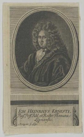 Bildnis des Ioh. Heinricvs Ernesti