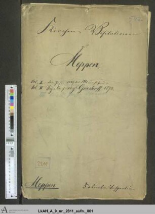 Meppen mit Papenburg: Visitationsakten