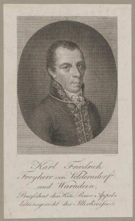 Bildnis des Karl Friedrich von Völderndorf