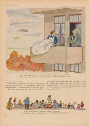 "Den ganzen Tag stehn Sie auf dem Balkon, Bertha, und gucken nach dem Flughafen" "Sand is doch wirklich een jroßartiges Spielzeug for Kinder"