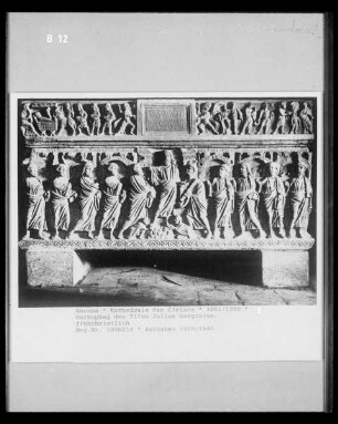 Sarkophag des Titus Julius Gorgonius