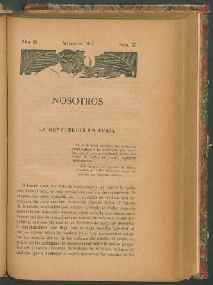La revolución en rusia