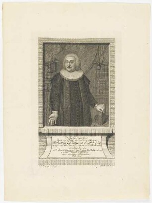 Bildnis des Johann Matthias Liebrecht