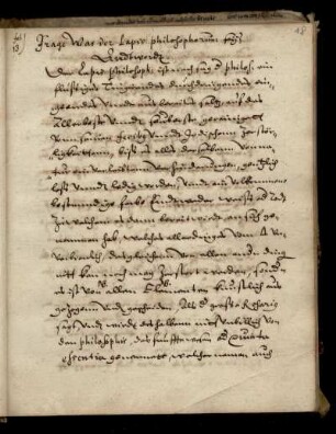 Frage Was der lapis philosophorum sey