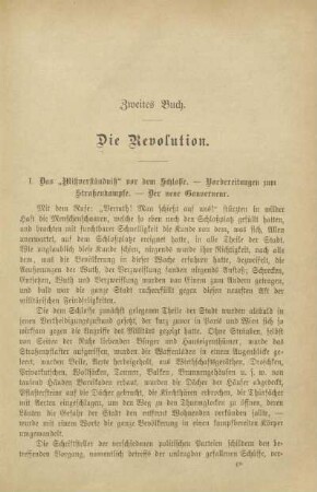Zweites Buch. Die Revolution