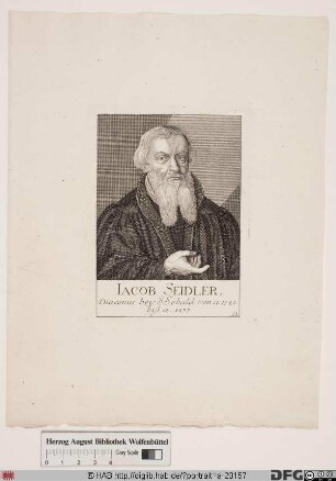 Bildnis Jacob Seidler