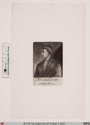 Bildnis Nicolaus Gross (III)