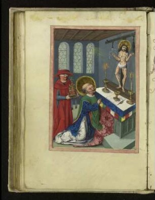 Miniatur: hl. Gregorius