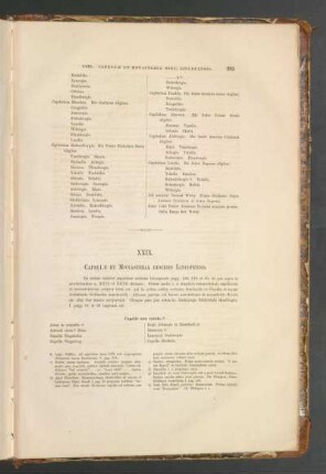 XXIX. Capellæ Et Monasteria Diocesis Lincopensis.