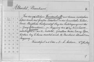 Cernikovius, Gregor - Charlotte, Bentheim-Tecklenburg, Gräfin