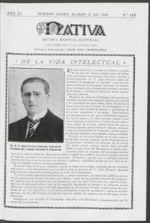 11.1934=Nr. 123: Nativa, 11.1934=Nr. 123