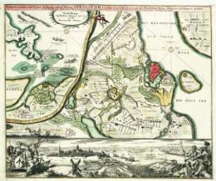 WHK 10 Nordischer Krieg von 1700-1719: Belagerung der schwedischen Festung Stralsund durch die Alliierten, 15. Juli 1715